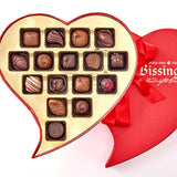 Classic Assorted Chocolate Heart – 16 PC