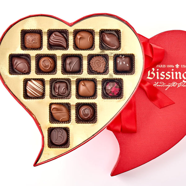 Classic Assorted Chocolate Heart – 16 PC