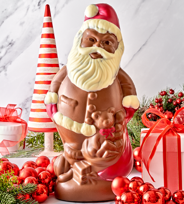 Milk Chocolate Centerpiece Santa - 3 LB