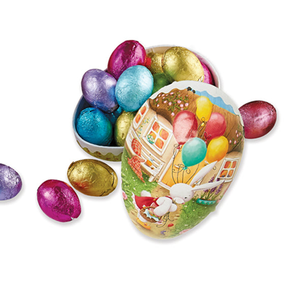 3" Foil Egg Papier Mache Eggs (Set of 2)