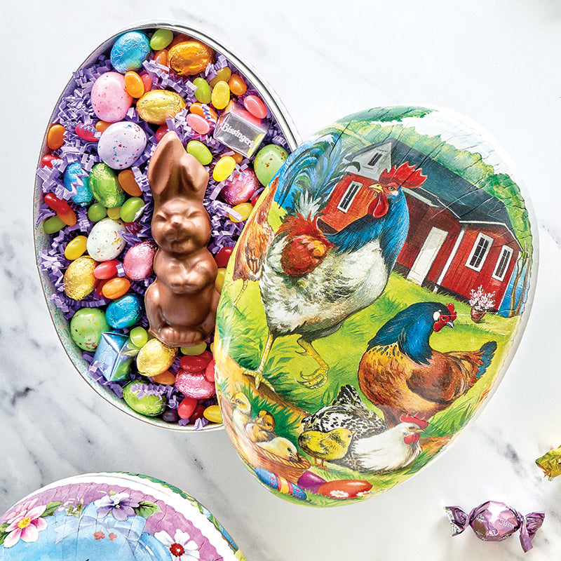 Papier-mache Egg Assortment 9"