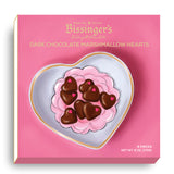 Dark Marshmallow Hearts - 8 PC