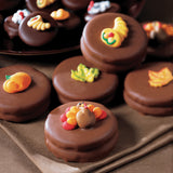 Chocolate-Covered Thanksgiving Cookies - 12 PC